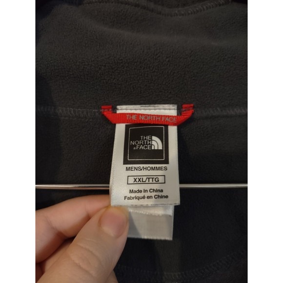 The North Face Mens XXL Sweater/Shirt Gray Pullover Quarter Zip Outdoor Casual - Picture 3 of 7